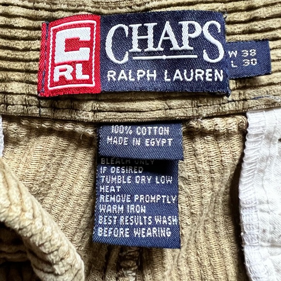 vintage Chaps Ralph Lauren : corduroy dress pants - Picture 7 of 13